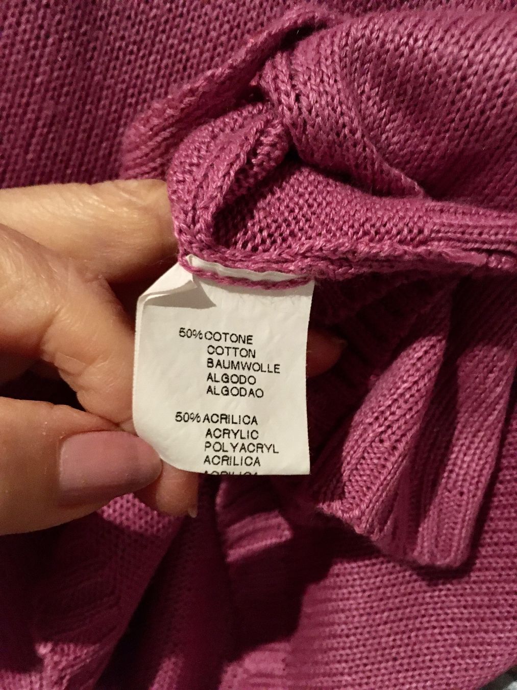 Blusen: Bluse Strickjacke Gr. 42-44 50% BAUMWOLLE – Gebraucht aus Bellinzona von LuganoBoutique 4