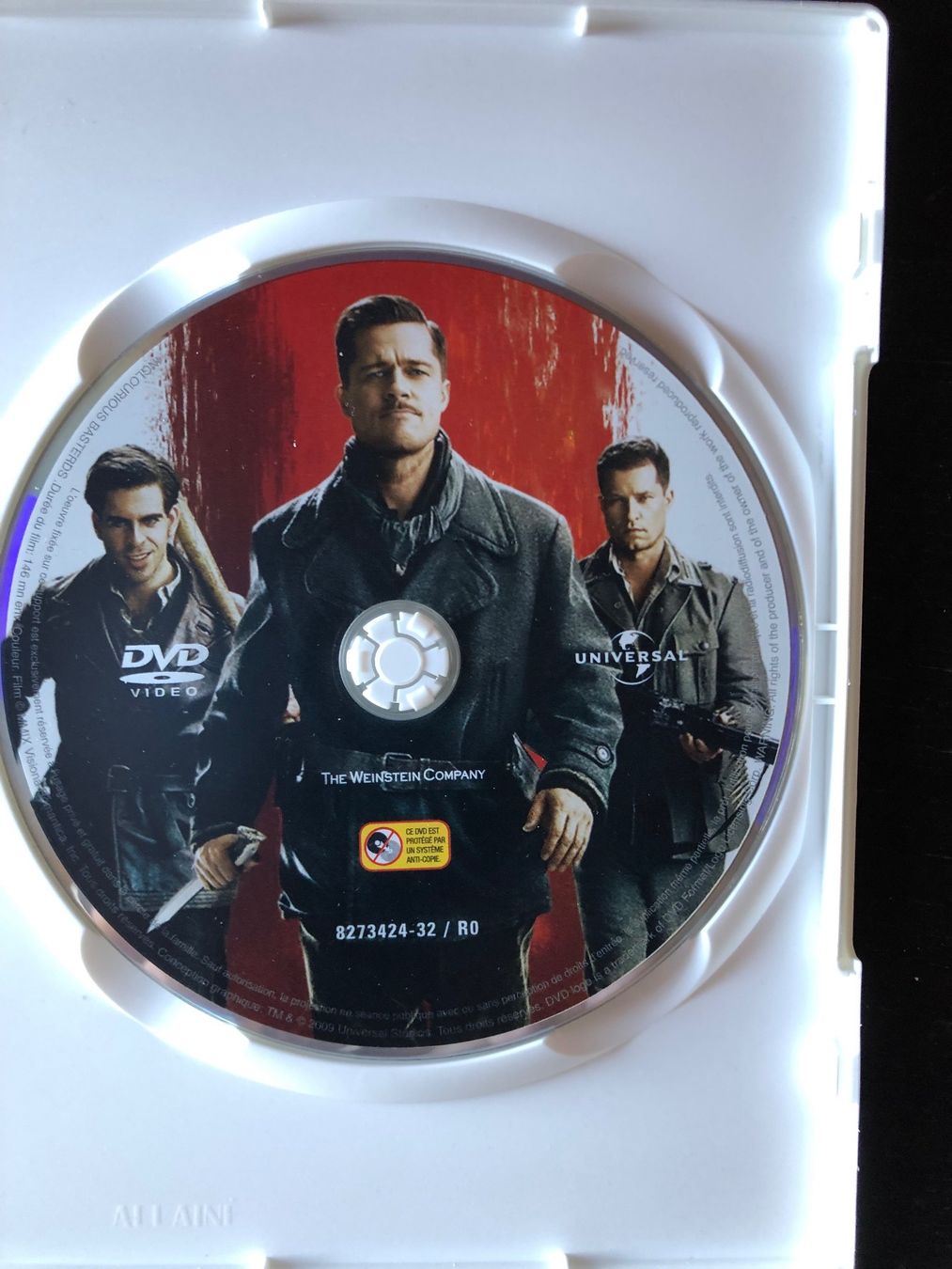 Tutti i DVDs: INGLOURIOUS BASTERDS (BRAD PITT) – Usato da St-Cierges venduto da Crisi53 2
