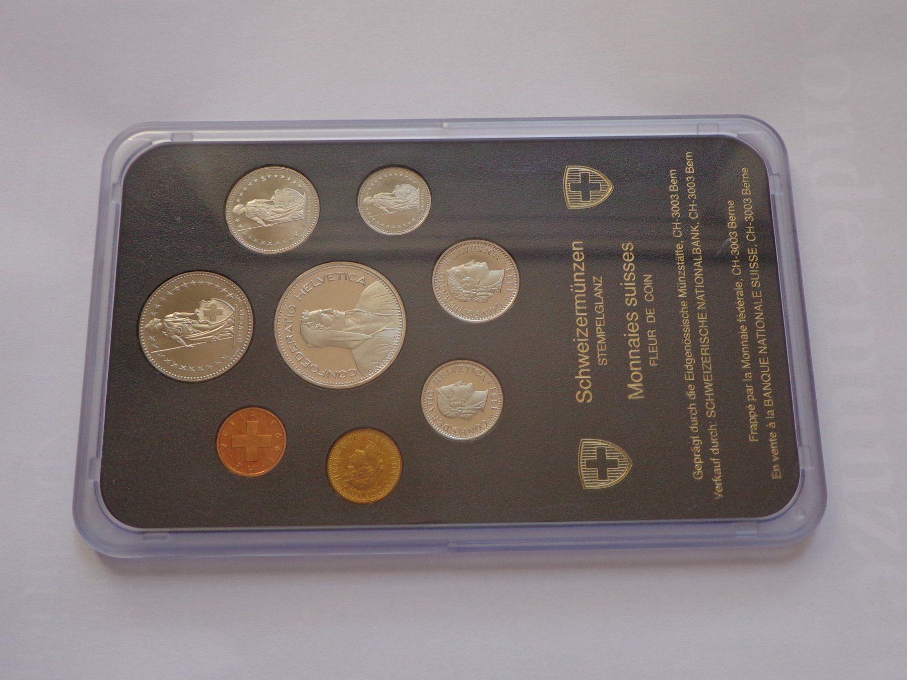 Alle Münzen: Müzensätze/Série 1993 FDC – Neu und originalverpackt aus Pully von UCA01 2
