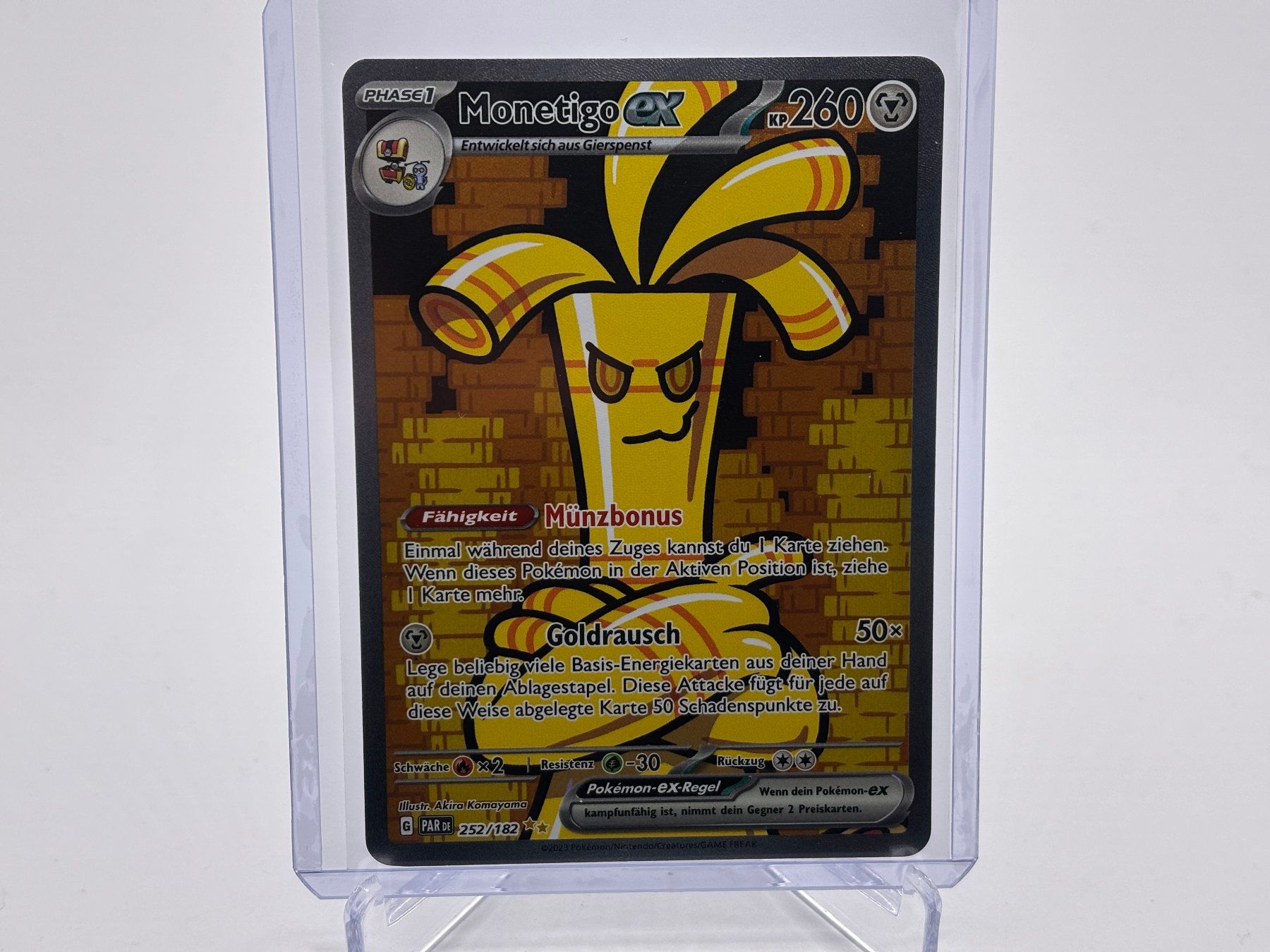 Pokémon Carte collezionabili: Paradoxrift - Monetigo ex  (PAR 252) - DE – Nuovo (secondo la descrizione) da Allschwil venduto da Bullach