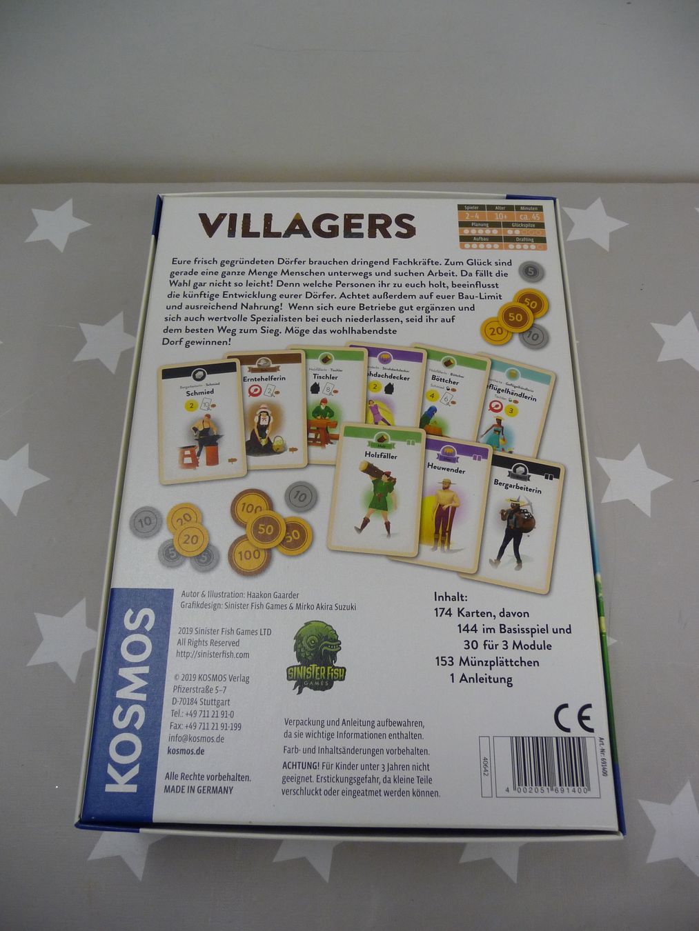 Kosmos Giochi: Spiel: Villagers Bau dir dein Dorf Kosmos – Nuovo (secondo la descrizione) da Rafz venduto da Powacaddy 6