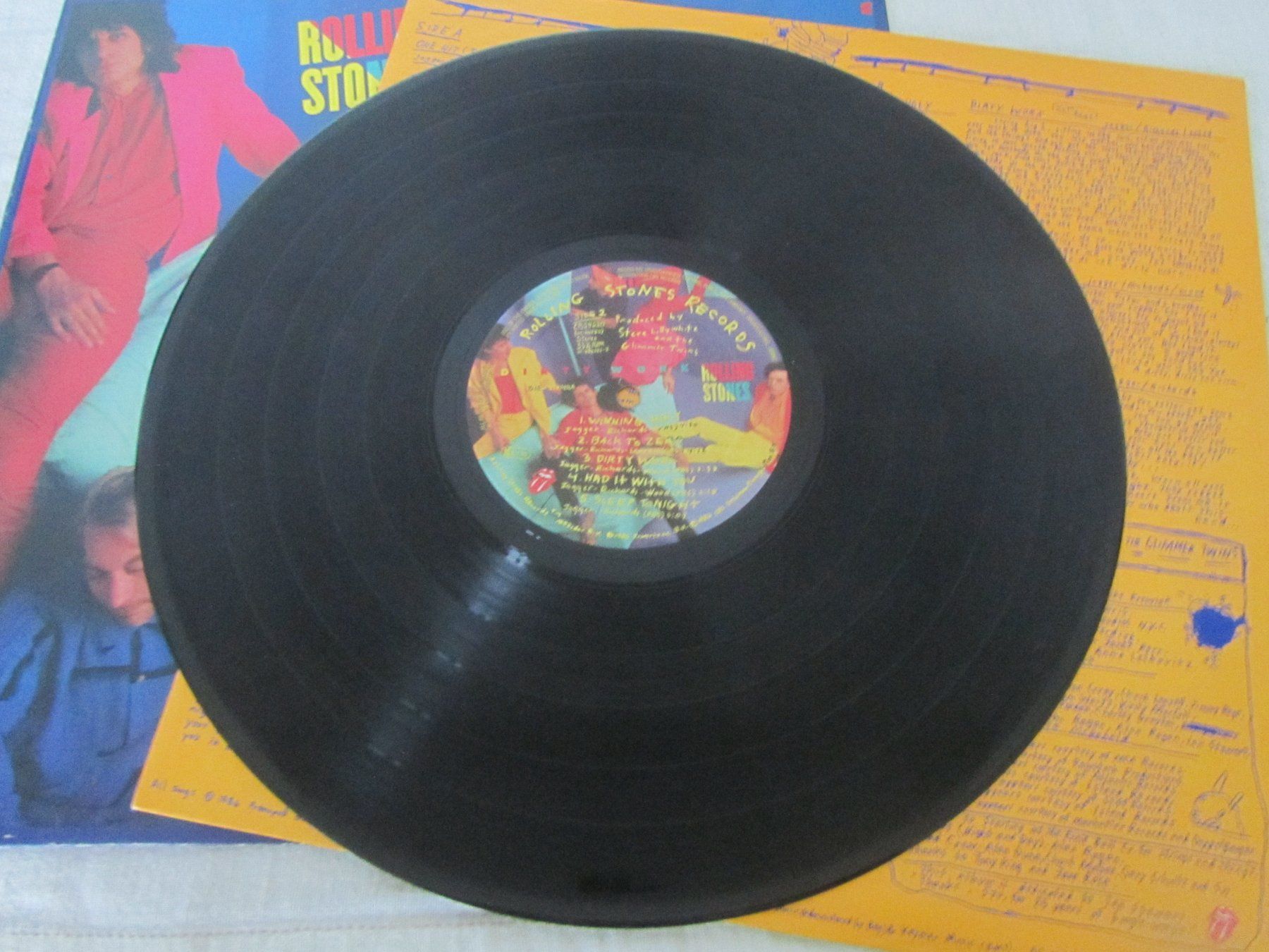 Dischi in vinile: Rolling Stones:  Dirty Work – Usato da Seengen venduto da mikelele 2