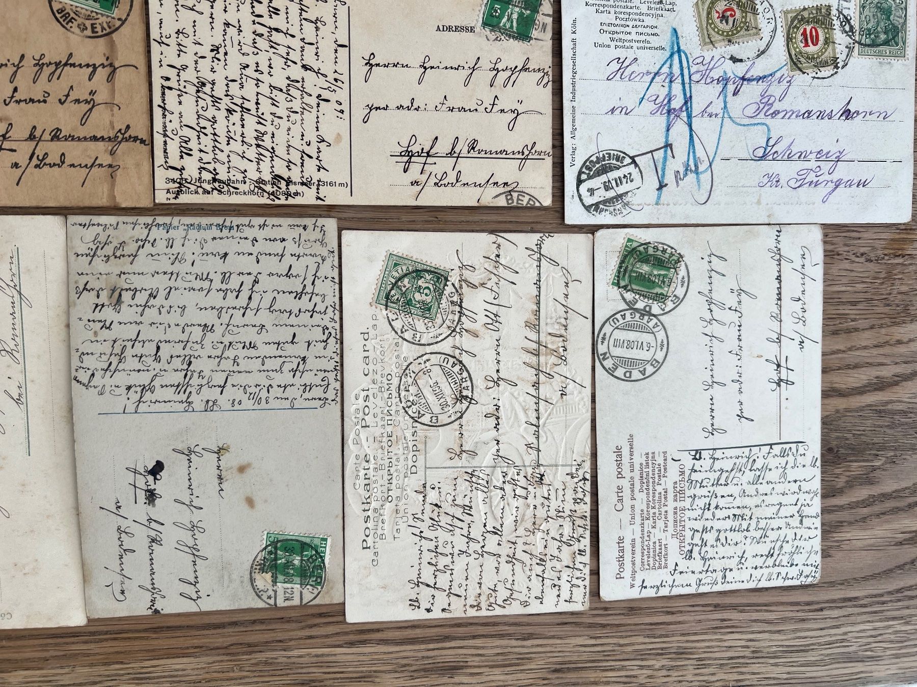 Cartoline postali: Sammlung antike Postkarten Schweiz – Usato da Hermetschwil-Staffeln venduto da militaria-schweiz 8