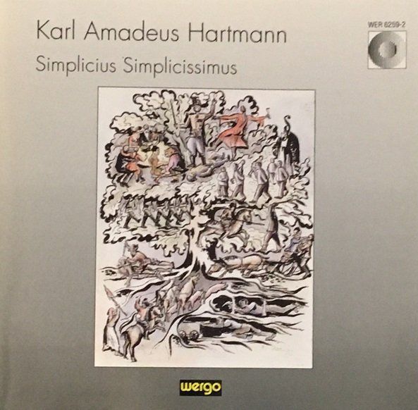 CD: Karl Amadeus Hartmann - Simplicius Simplicissimus – Usato da Grüningen venduto da azulamarillo