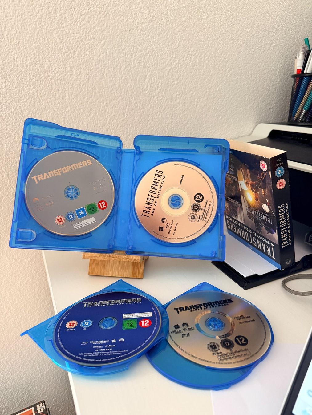 Tutti i DVDs: Transformers 4-movie collection – Usato da Binningen venduto da samorga21 4