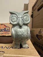 Chouette sculptée à la main en marbre