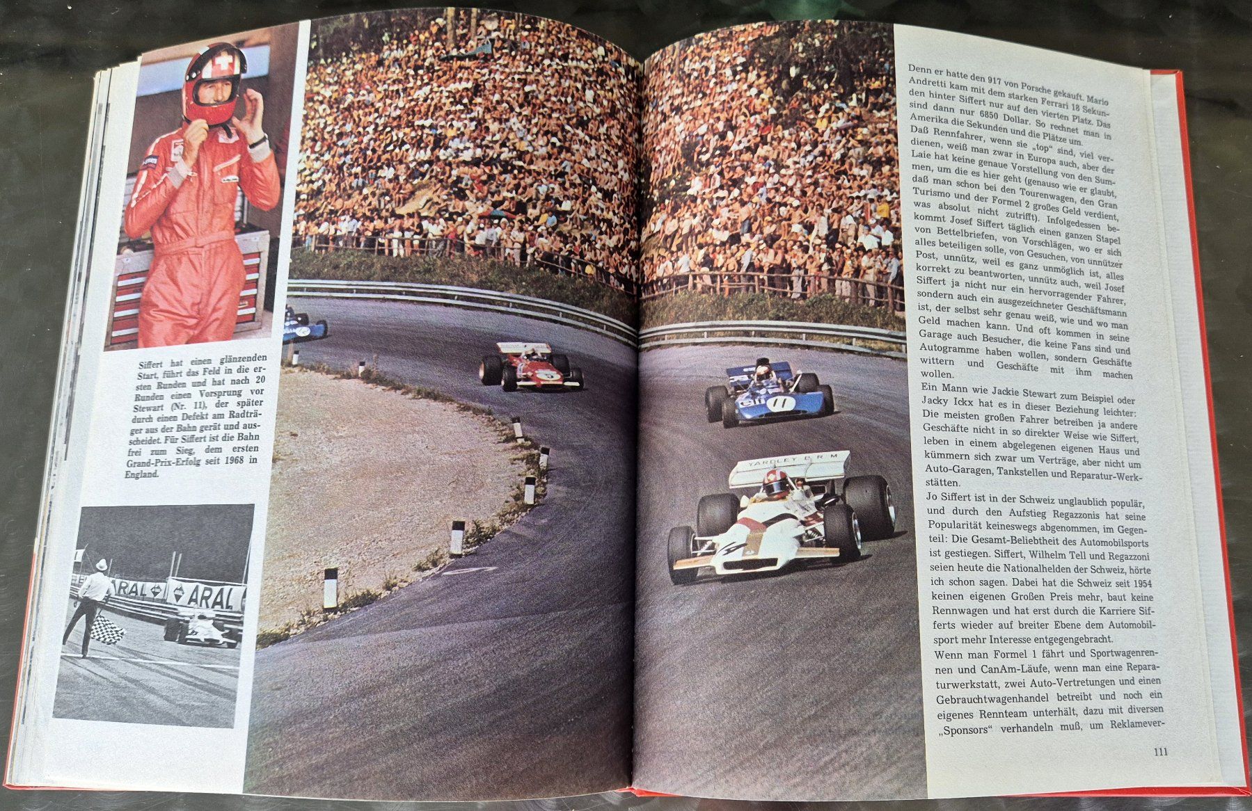 Bücher: Formel 1 Legende:  JOE SIFFERT - 1971/1972 – Neu (gemäss Beschreibung) aus Fällanden von Blausegelfliege 8