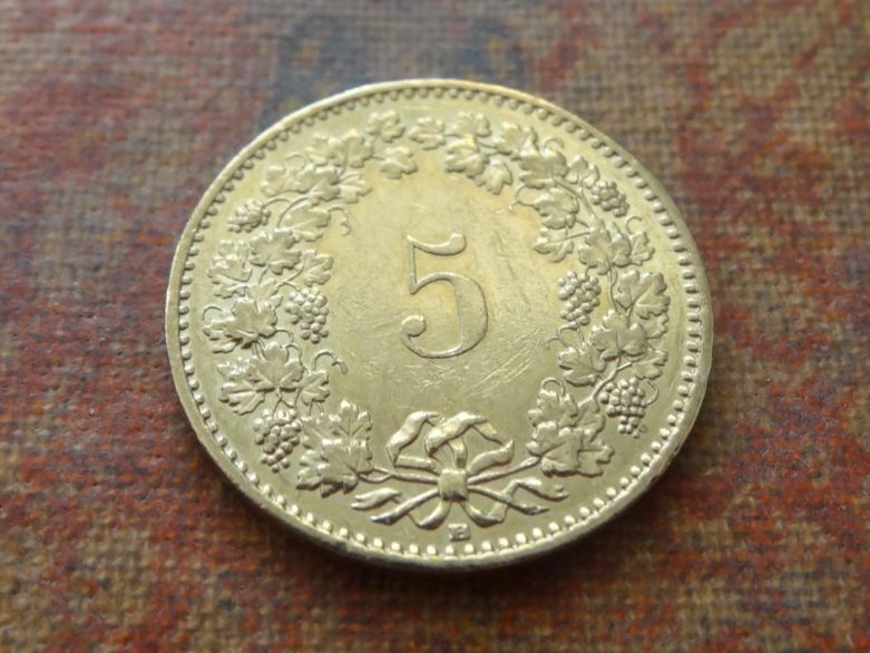 Tutti le monete: 5 Rp. 2007 – Usato da Romanel-sur-Lausanne venduto da Swift13 1