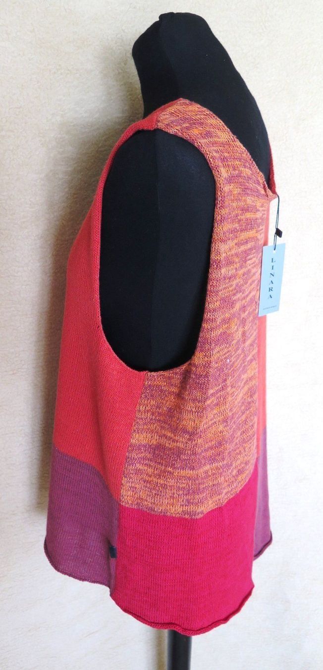 Top: Stricktop/Weste Gr.M Leinen&Baumwolle – Nuovo (secondo la descrizione) da Bronschhofen venduto da top-wein01 2