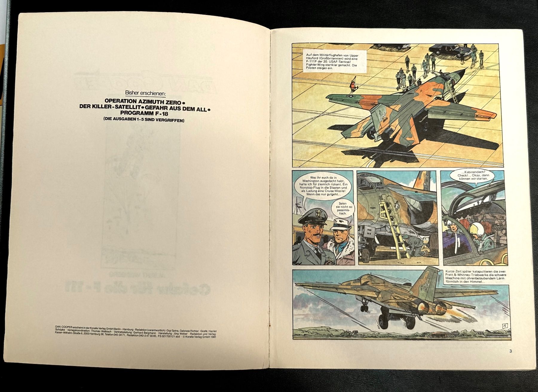 Fumetti: Dan Cooper Nr. 10 1981, hunderte Comics eingestellt ab 1.- – Usato da Seltisberg venduto da quadartswiss 1