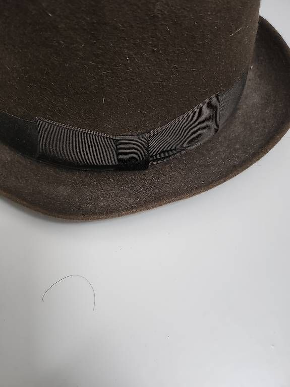 Copricapi, berretti & cappellini: Damenhut dunkelbraun  – Nuovo e nell'imballaggio originale da Zürich venduto da Rose_Marie 3