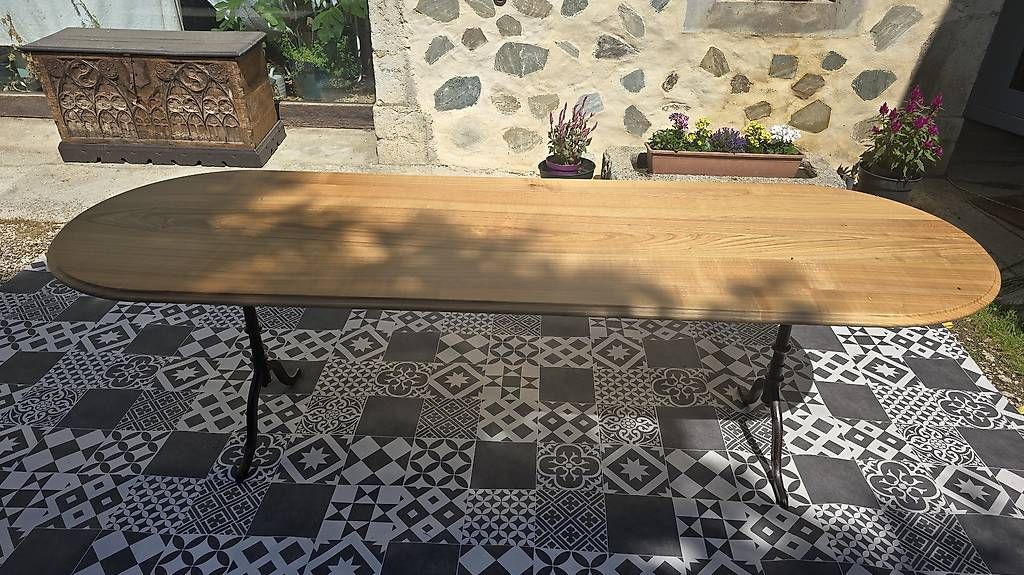 Tables: Table de bistrot (Glarus) – D'occasion à Mollens VD par espritartdeco 4