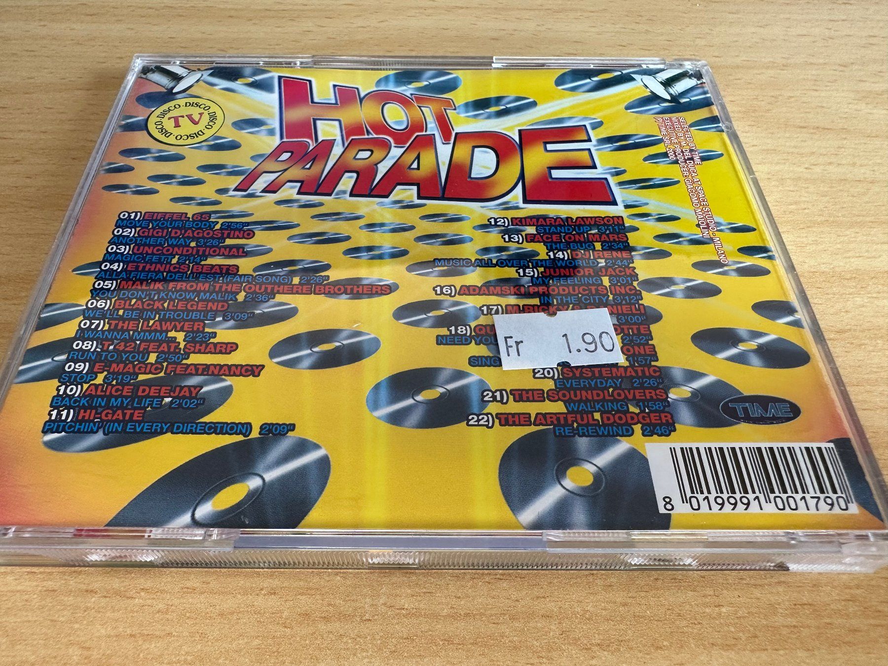 CD: Various – Hot Parade – Usato da Rikon im Tösstal venduto da Alpenmutz 1