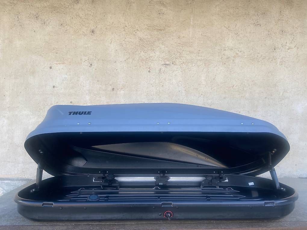 Box da tetto: XL Thule Dachbox Touring M mit oder ohne Träger – Usato da Leuzigen venduto da Doppelrad 3