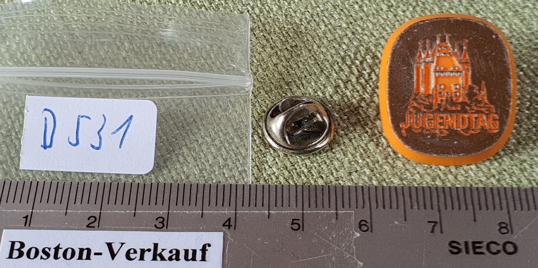 Placchette & Badge: D531 - Pin Jugendtag Thun – Usato da Reinach BL venduto da Boston-Verkauf 3