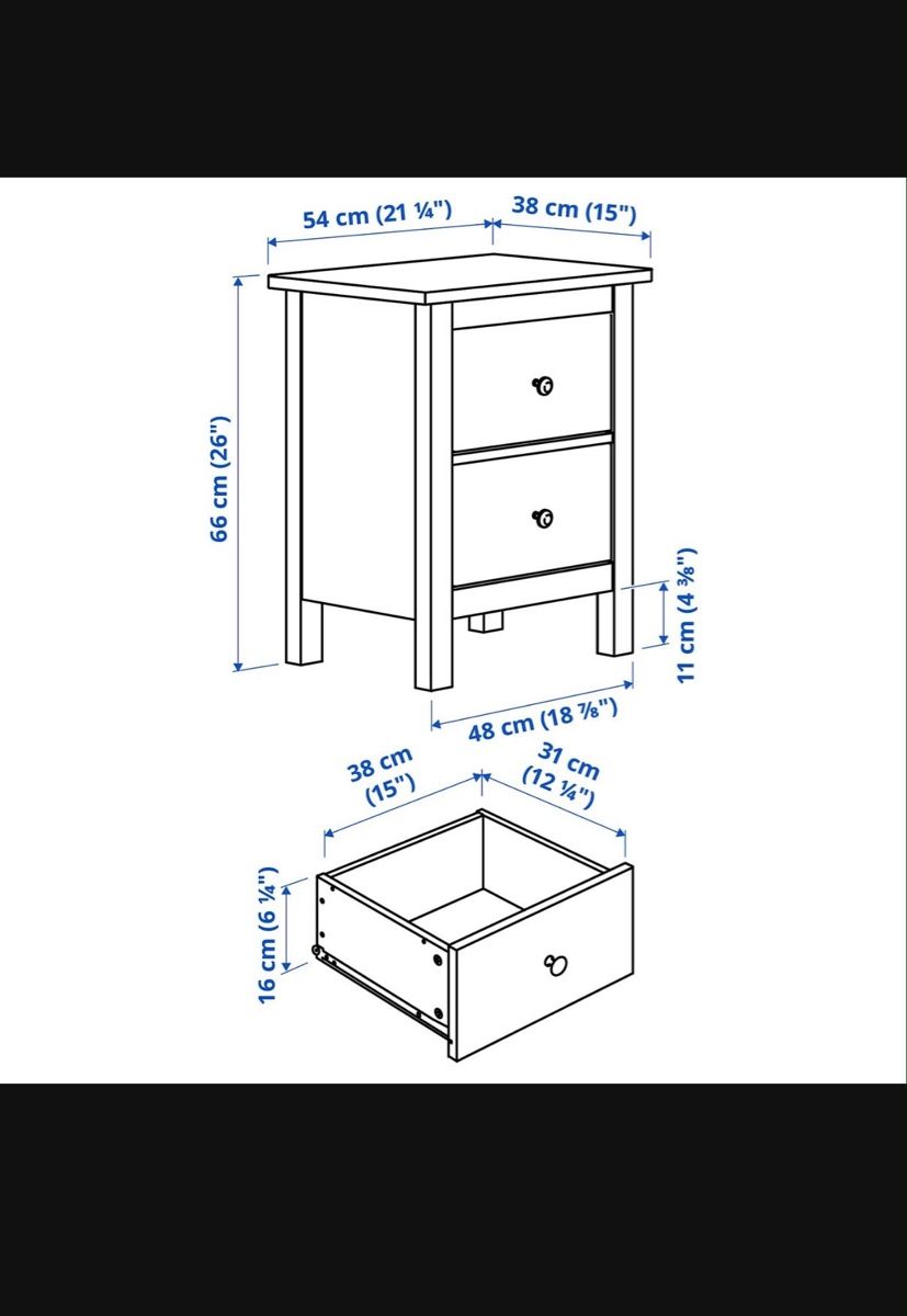 Tables de nuit: Ikea Nachttisch  – D'occasion à Riken AG par fha_bzh8 6