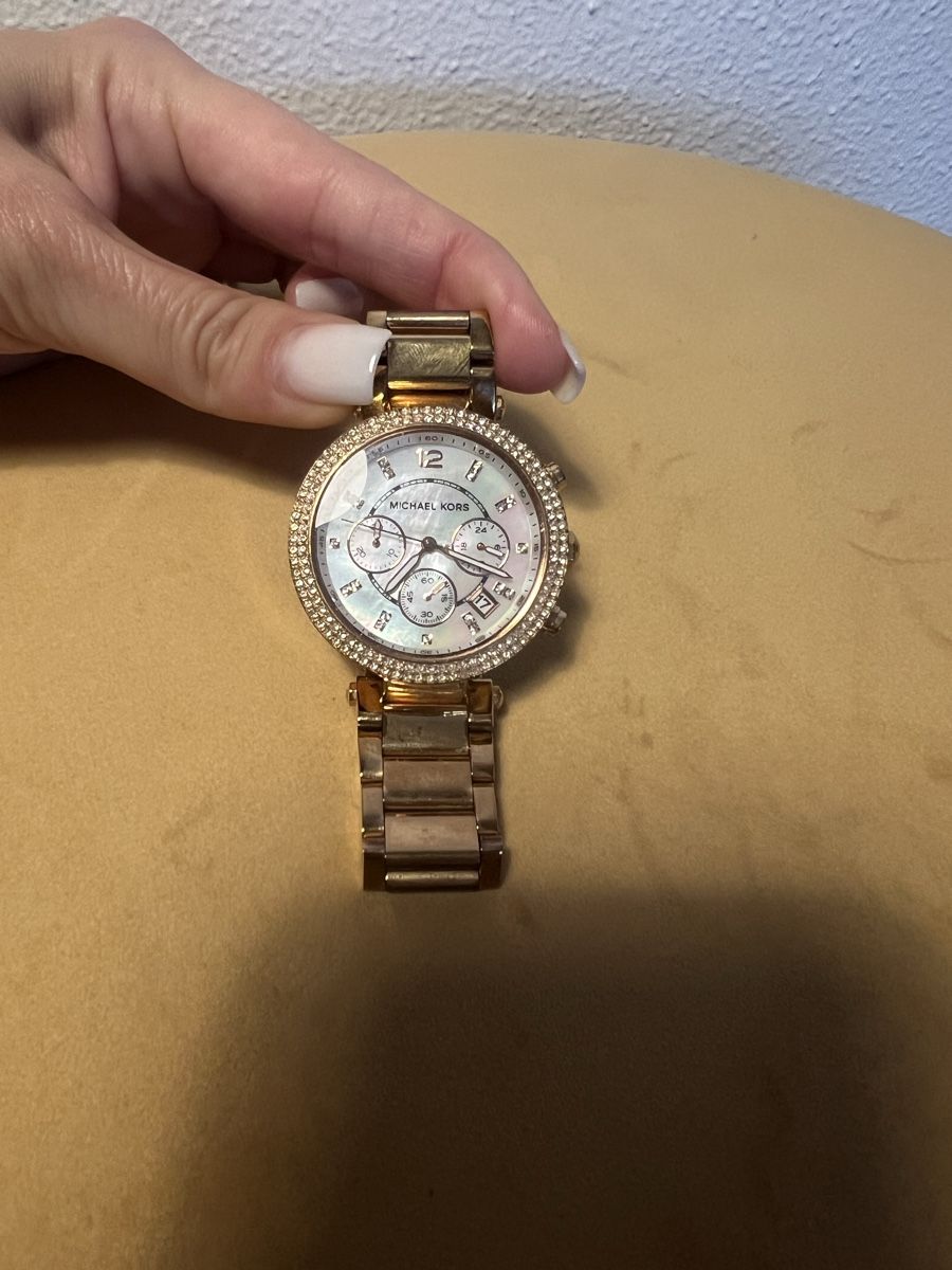 Michael Kors Orologi: Michael Kors Damenuhr - Rosegold – Usato da Sisseln AG venduto da L.A.88 1