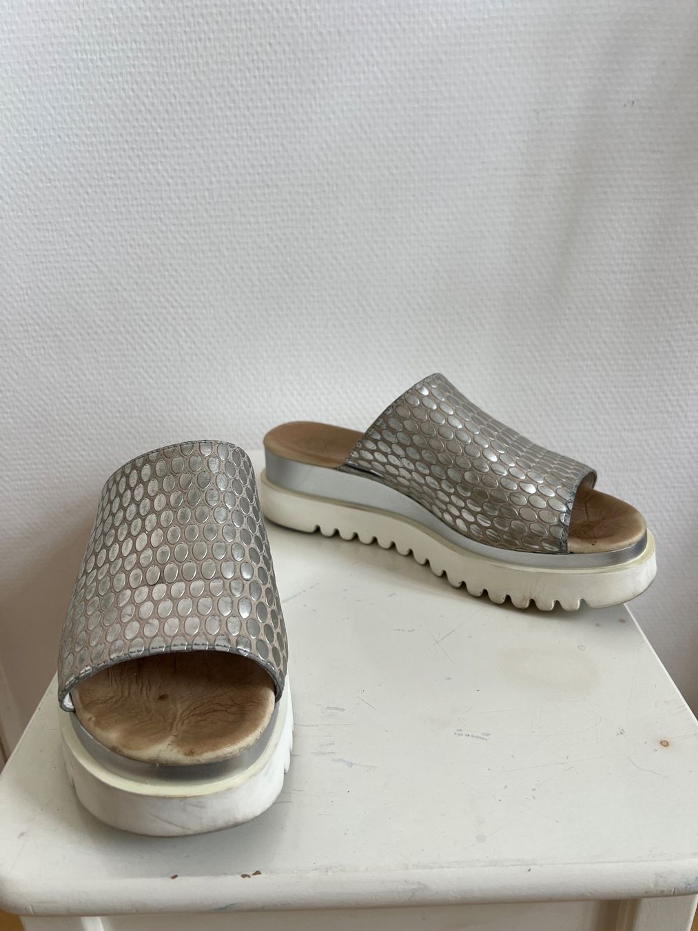Gabor Scarpe da donna: Gabor Silberschimmels Clogs Gr. 38 Plateau – Usato da Zürich venduto da ost_5sdl 3