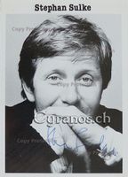 Stephan Sulke (1943) Sänger - Autogramm