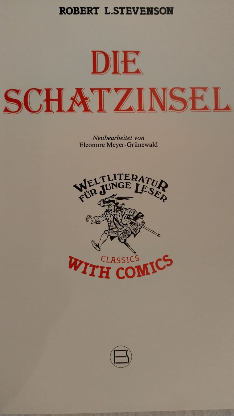 Libri: Robert L. Stevenson - Die Schatzinsel / Buch + Comic – Usato da Bellach venduto da JingleJerry 2