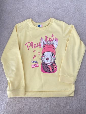 Mädchen Pullover Me-Style gelb Grösse 9 guter Zustand