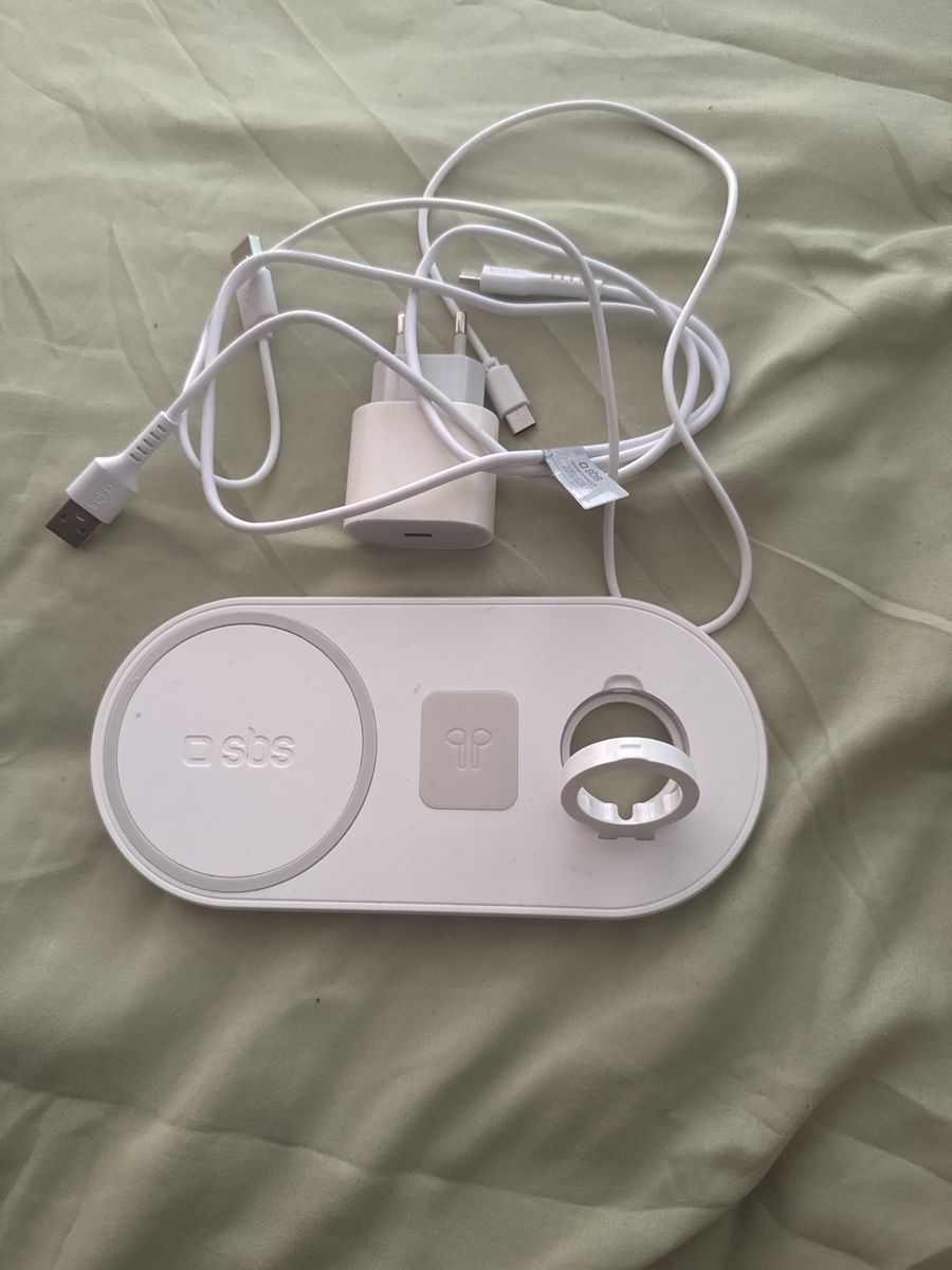 Apple Caricabatterie: SBS Wireless Charger - Ladestation fürs iPhone , Weiss – Usato da rorschach venduto da hot_qmr9 1
