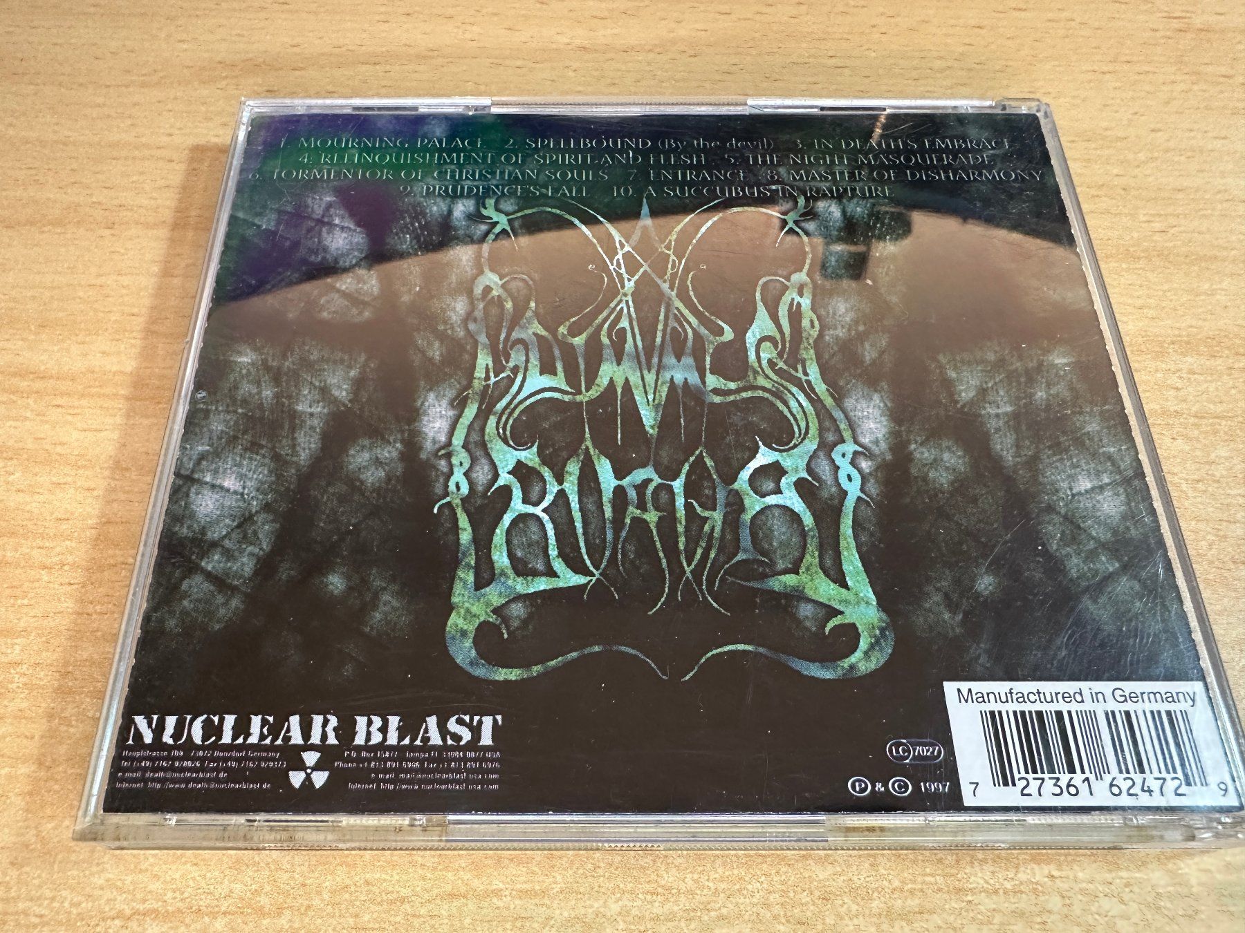 CDs: J0 Dimmu Borgir – Enthrone Darkness Triumphant – Gebraucht aus Rikon im Tösstal von Alpenmutz 1