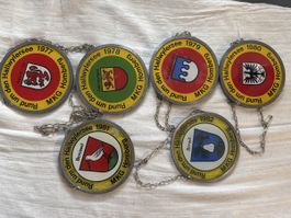 Hallwylersee Medaille von 1977 bis 1982