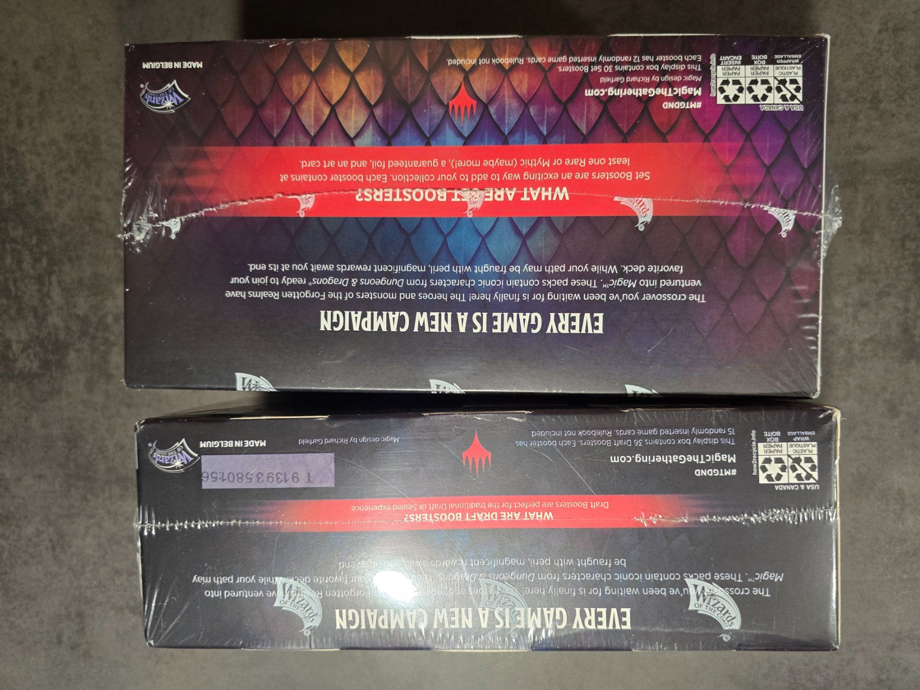 Magic The Gathering Carte collezionabili: 2 Displays / MTG Dungeons & Dragons Forgotten realms – Nuovo e nell'imballaggio originale da Oftringen venduto da Sparkatze 3