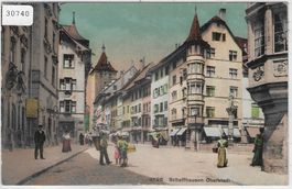 Schaffhausen - Oberstadt - animee Litho