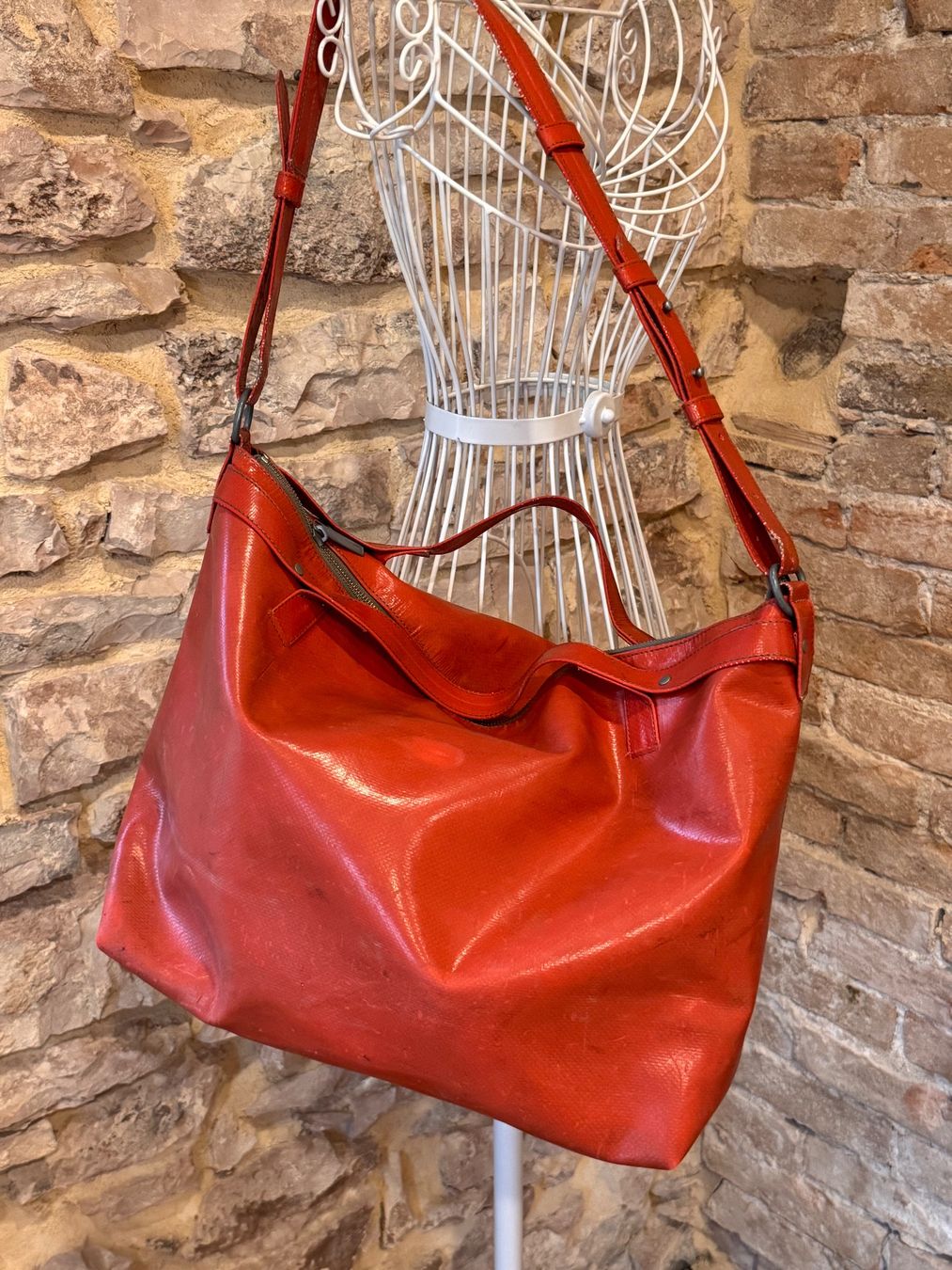 Freitag Borse: Freitag Tasche R121 Ahlgren Orange – Usato da Arsiè venduto da Marydema76 1