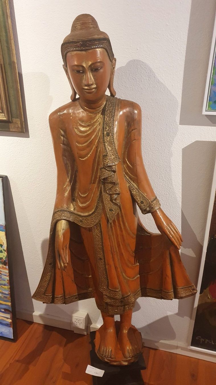 Sculture & Statue: Grosser Mandalay Buddha – Usato da Fidaz venduto da KunstsammlerGR60