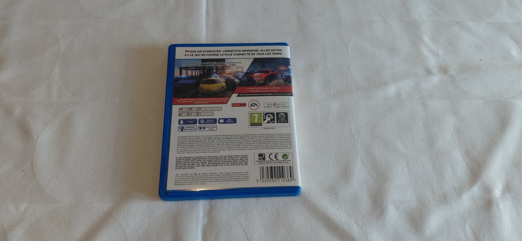 Spiele: Need For Speed  "Most Wanted " PS Vita – Gebraucht aus Gretzenbach von Uli1980 2