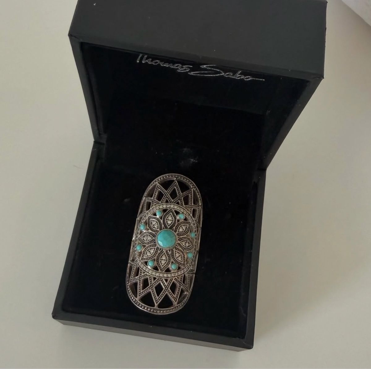 Thomas Sabo Ringe: Thomas Sabo Boho Style Turquoise Ring – Neu (gemäss Beschreibung) aus Lyss von francesca.g 2