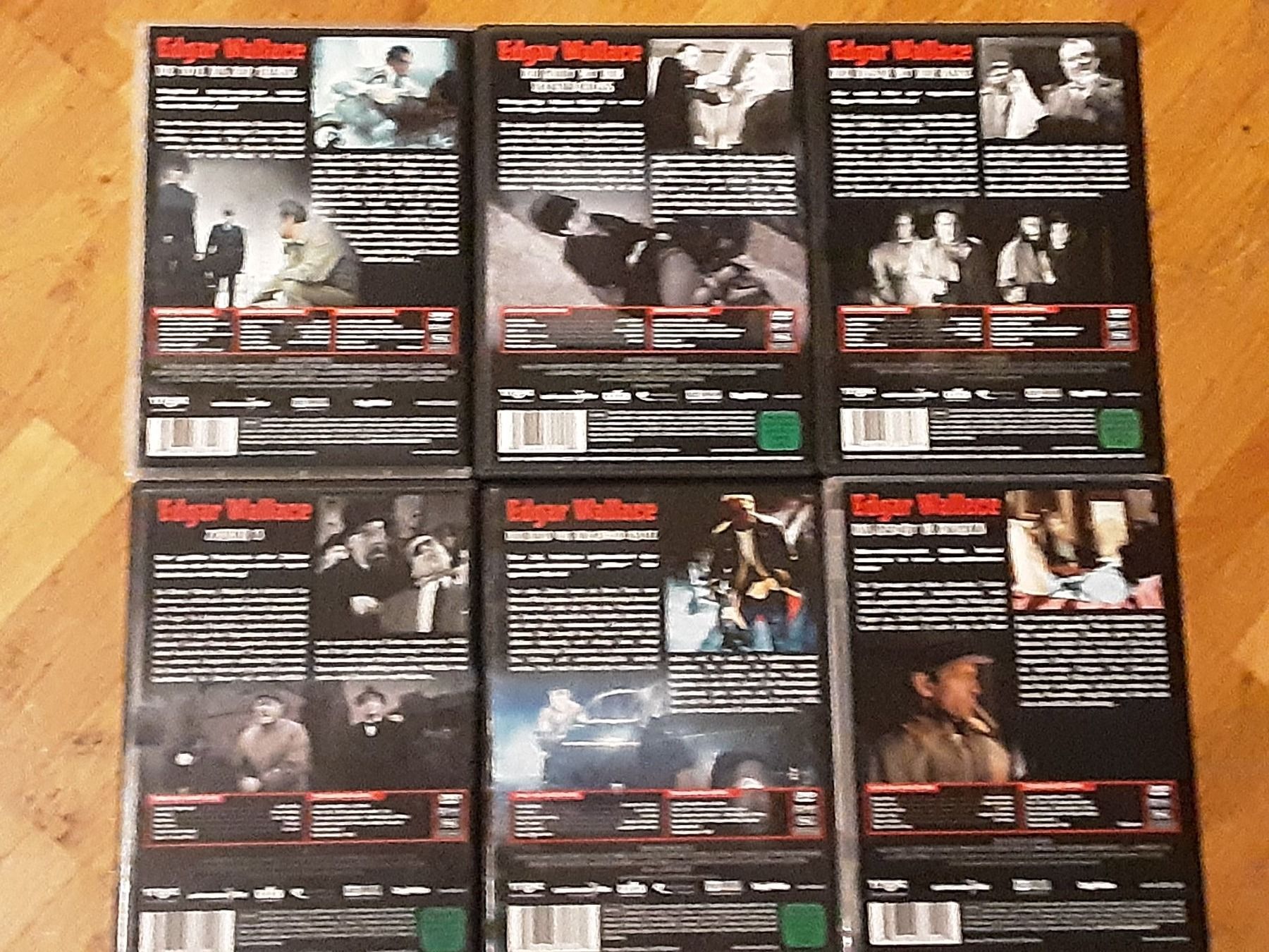 Tutti i DVDs: Edgar Wallace - 6 Filme – Usato da Wallisellen venduto da Sawr 1