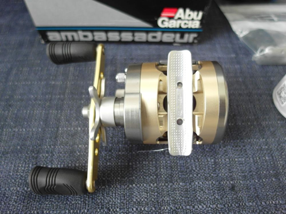 Moulinet De Pêche Abu Garcia Ambassadeur Morrum SX1601C, Poignée Gauche, Haute Vitesse – Occasion Rare