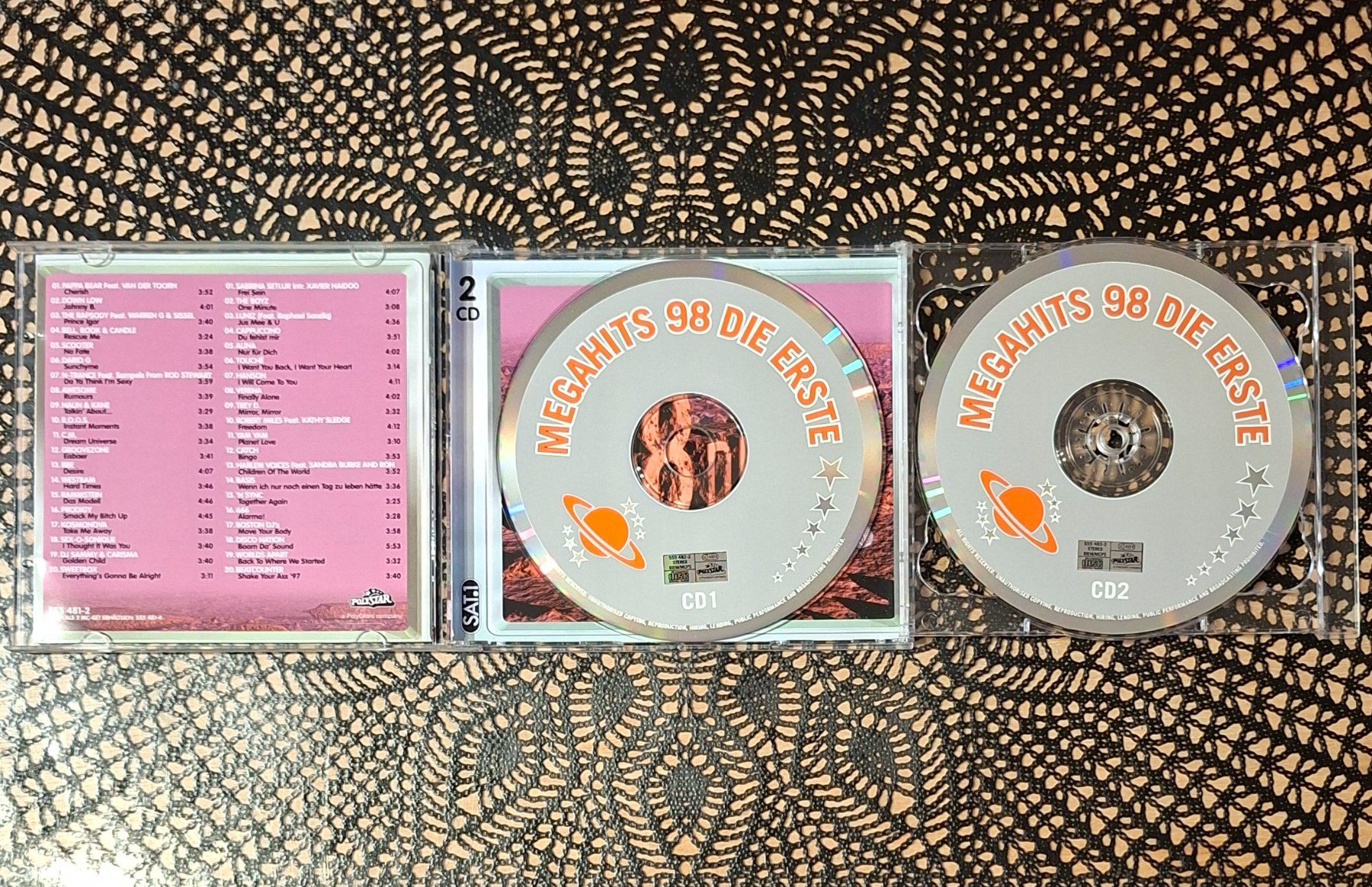 CDs: Mega Hits 98 Die Erste,2CD Pop Hit Compilation Sampler 1998 – Gebraucht aus Schönenberg TG von breiti12 2
