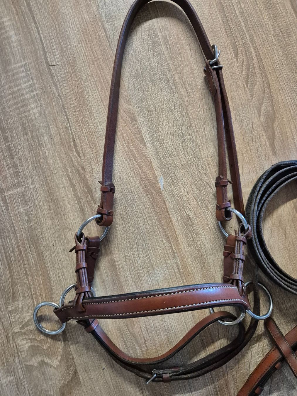 Brides, licols: Zaumzeug Sidepull Gebisslos Cognac Full – D'occasion à Meggen par Orrinka20 1