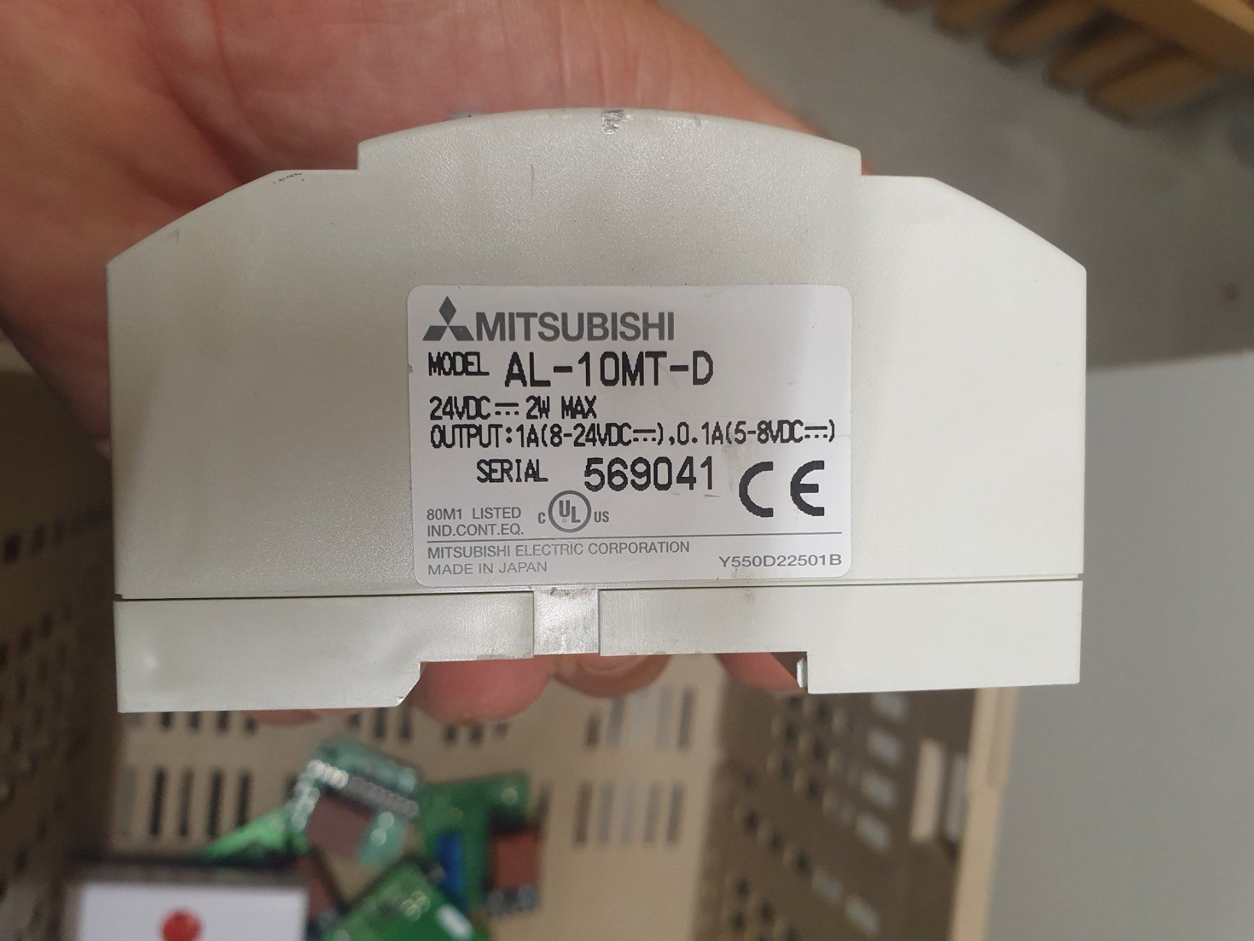 ABB Componenti elettronici: Mitsubishi Alpha 2 Logikmodul, 6 Eing. Relais Prozessmodul – Usato da Zürich venduto da eymen20 1