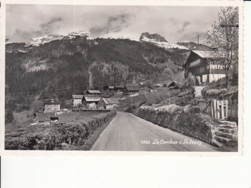 Cartoline postali: La Combaz 1957 – Usato da Bürglen TG venduto da StampGraf