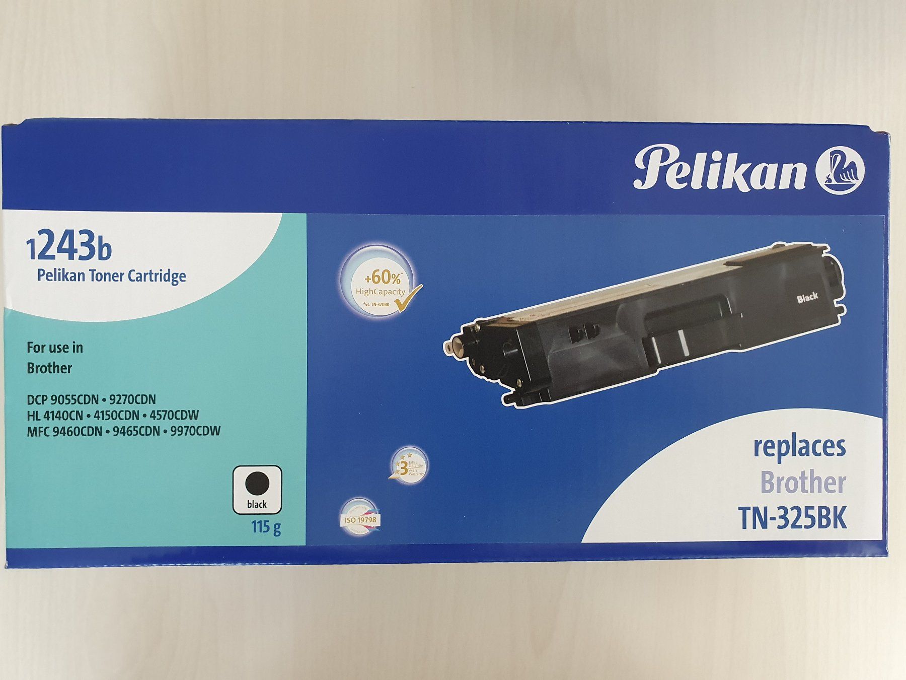 Pelikan Cartucce per stampanti & toner: Druckerpatrone Pelikan TN-325BK – Nuovo e nell'imballaggio originale da Luzern venduto da mat_w86w