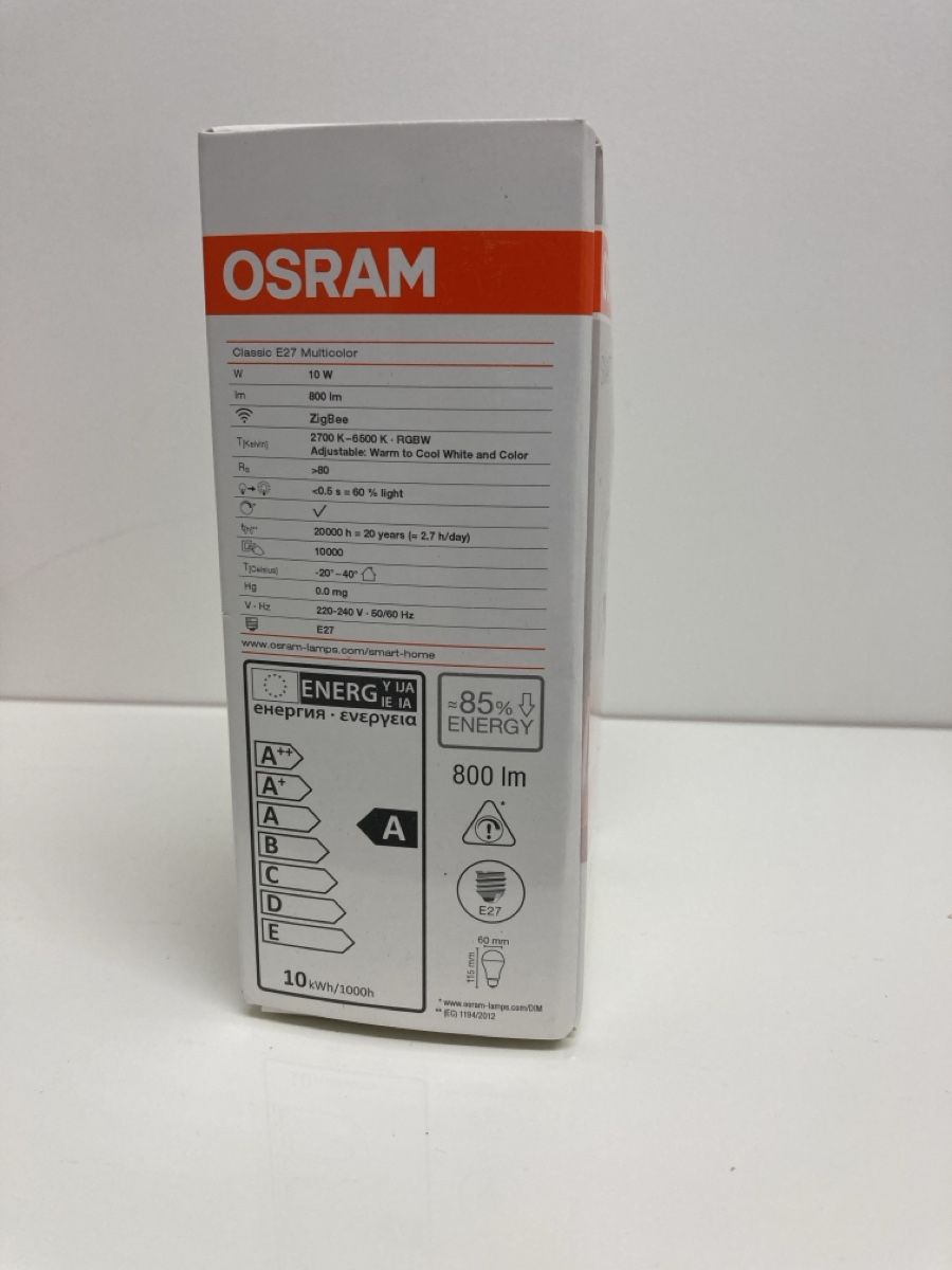 Osram Lampade: OSRAM SMART+ Classic E27 Starterkit 3er Set – Usato da Zürich venduto da Lichtermeer 8