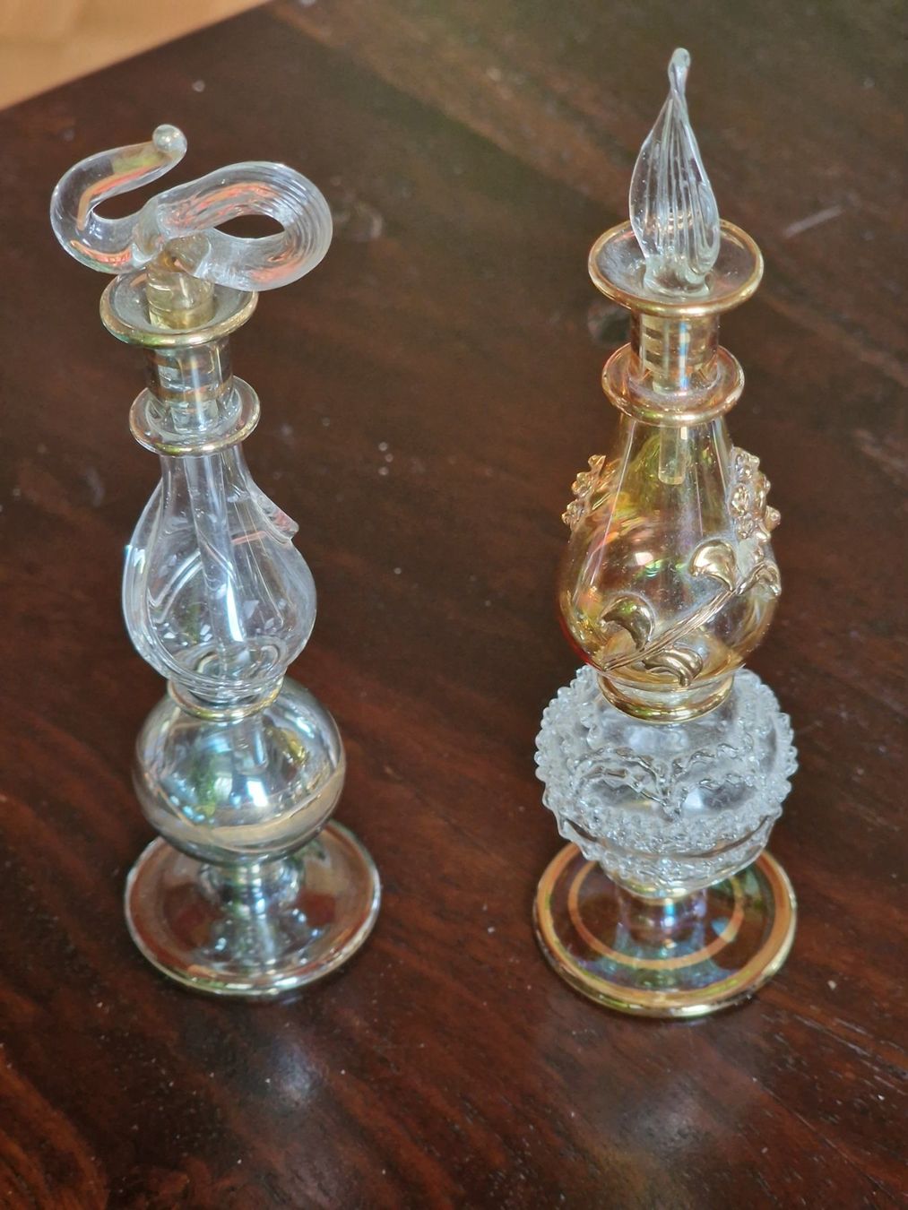 Flacons: 2 Orientalische Parfumflacons, Handgemacht – Gebraucht aus Uster von Witchblade5