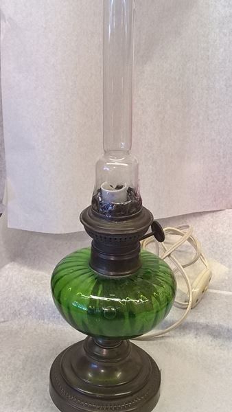 Lampen: Antike Öllampe ca.von 1900 – Gebraucht aus Rheinfelden von Cleopatra2000