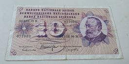 Suisse 10 Fr. 06.01.1977 Serie 99 R