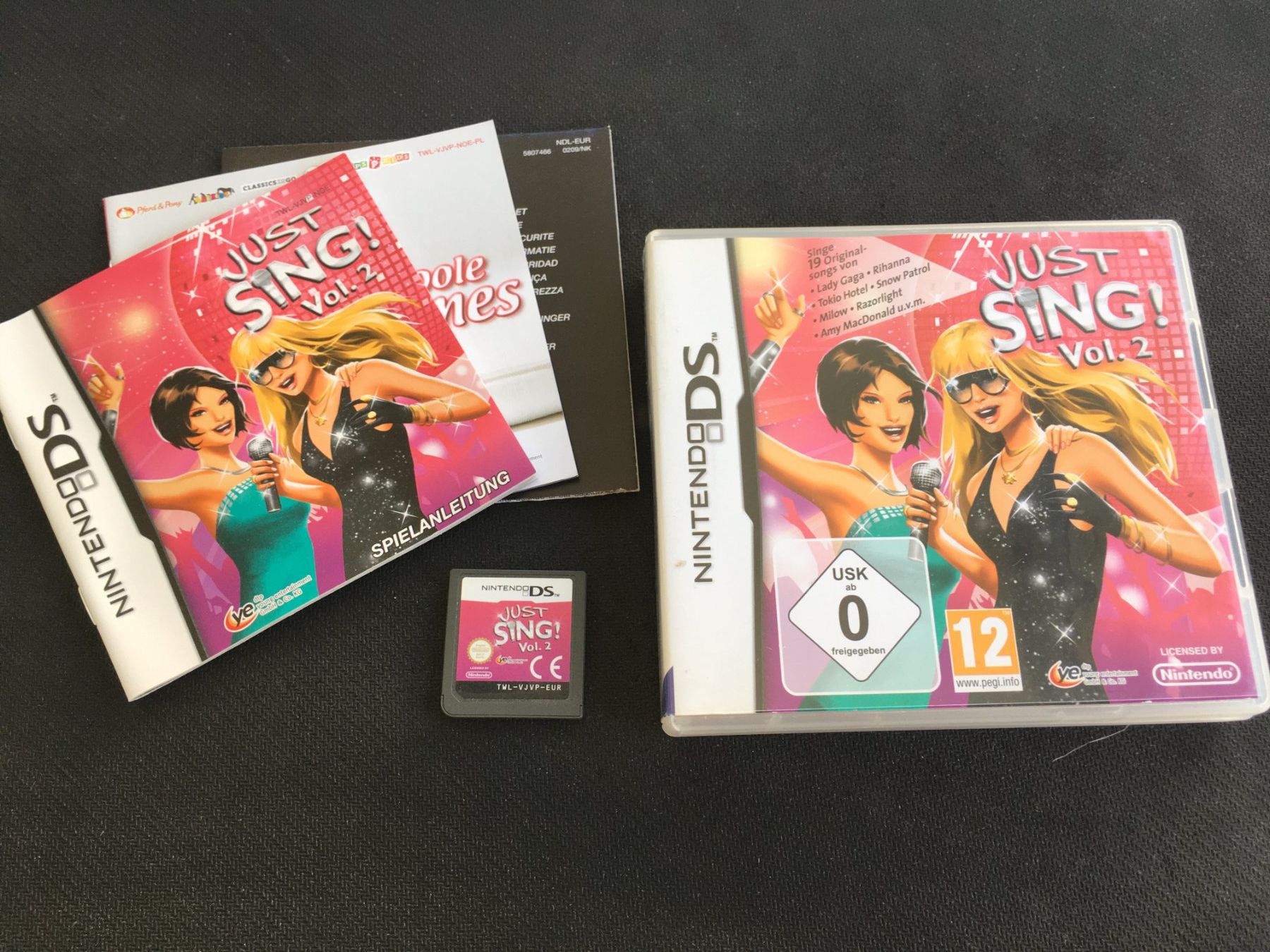 Nintendo Giochi: Just Sing! Vol. 2 - Nintendo DS – Usato da St.Gallen venduto da sjosjo