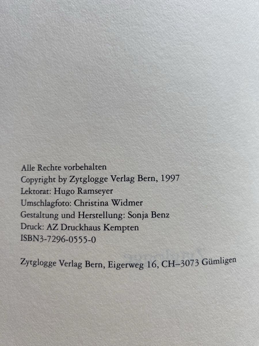 Bücher: Änet em Zuun - Fritz Widmer  – Gebraucht aus Schwarzenburg von Michellu 4
