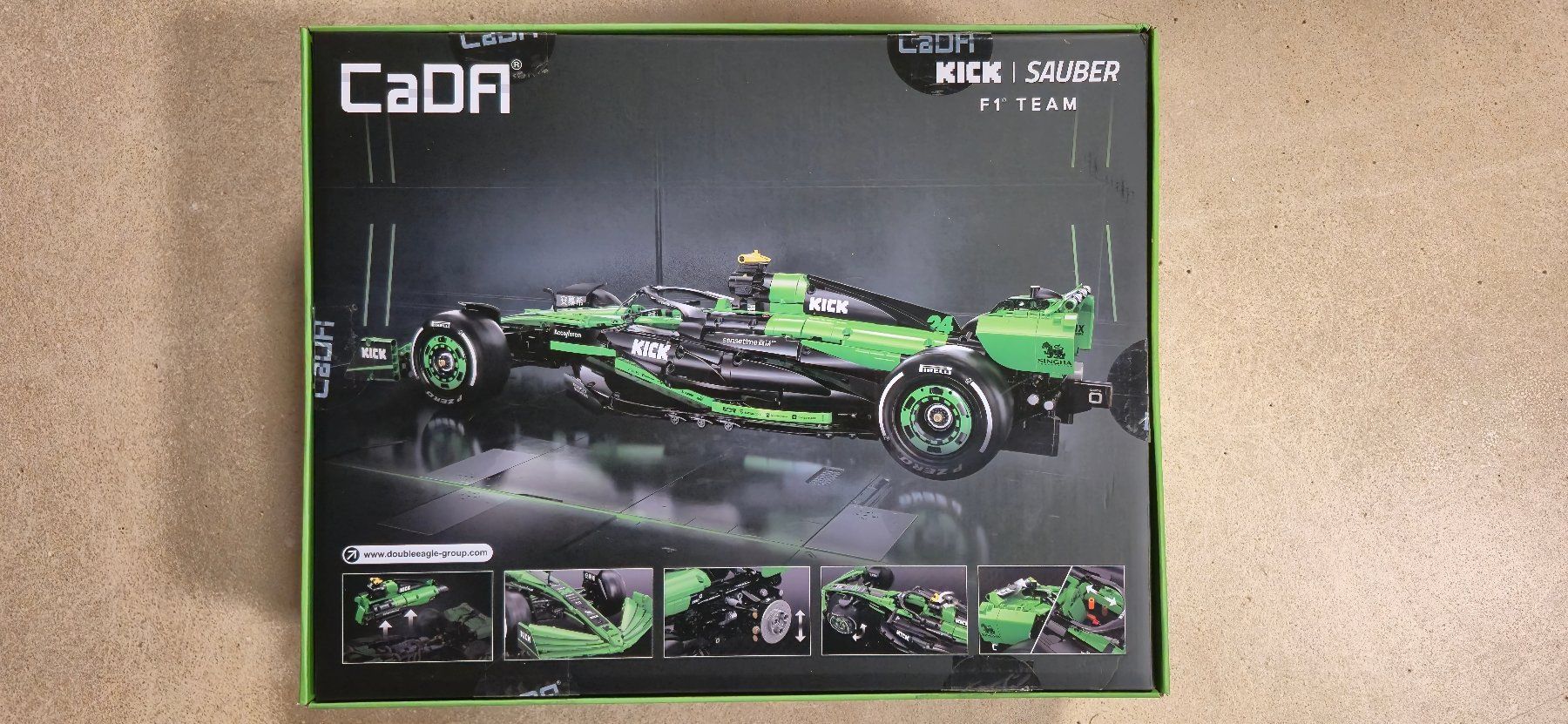 Kit di costruzioni: CaDa Formel 1 Kick Sauber C44 - Klemmbaustein-Set – Nuovo (secondo la descrizione) da Lotzwil venduto da Qpr 1