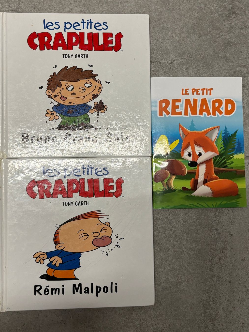 Libri: Lot de 3 livres Petites Crapules – Usato da Salvenach venduto da gwenwywar
