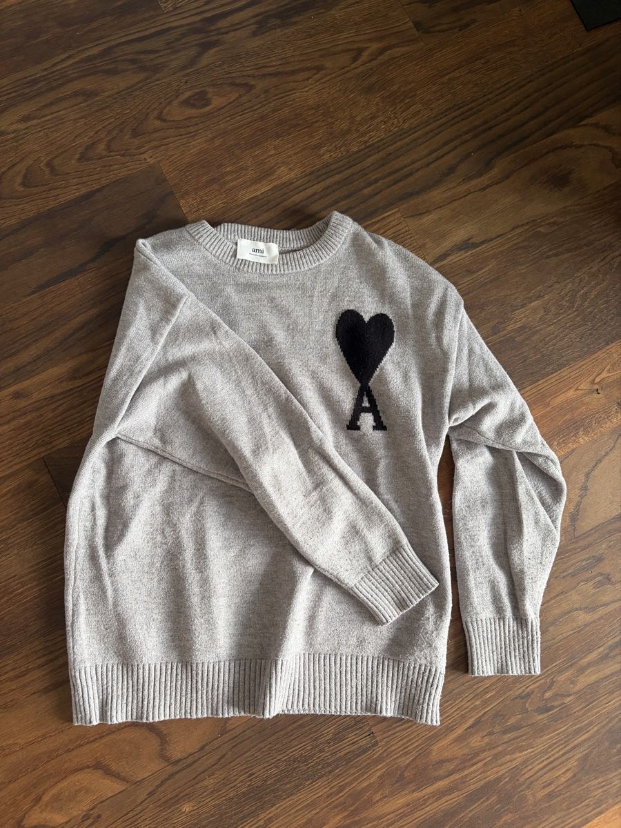Pulls & Sweat-shirts: ami sweater grey knit – D'occasion à Zürich par blavatsky 2